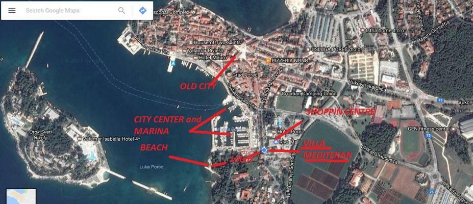 Boutique Apartman Villa Mediteran 포레치 외부 사진